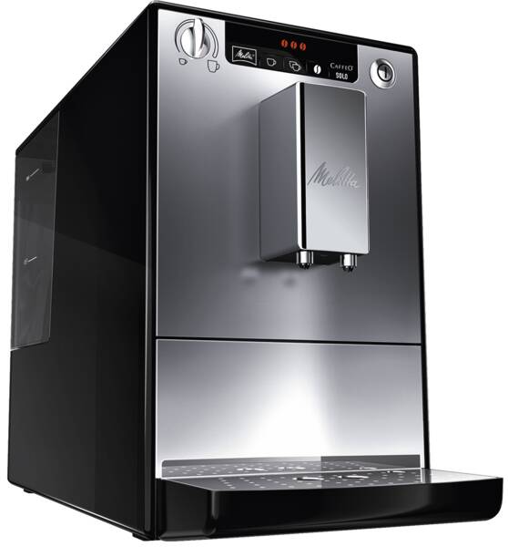 Melitta Kaffeevollautomat CAFFEO Solo Silber-Schwarz