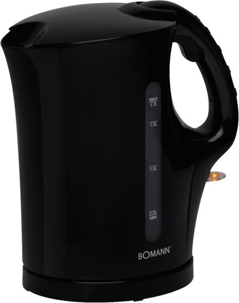 Bomann Wasserkocher WK 6079 CB Schwarz