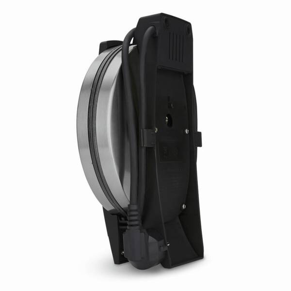 Cloer Waffeleisen Waffelautomat 1639SR Edelstahl-Schwarz