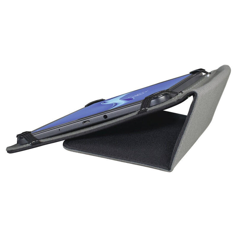 Hama Tablet-Case Strap universal für Tablets von 24 - 28cm (9,5 - 11 Zoll), Schwarz