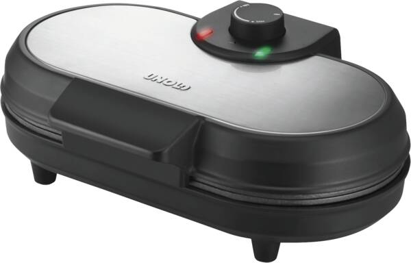 Unold Pancake-Maker 48165 Pancake Maker American Schwarz-Edelstahl