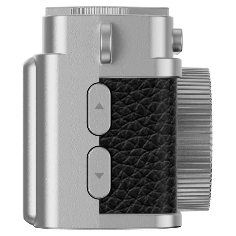 Easypix Digitalkamera Miniatur-Kamera, MiniPro XS1 Retro, Schwarz/Silber