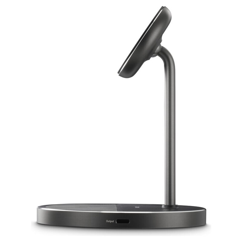 HAMA Ladestation Wireless Charger 2in1 Qi2-Schnelllader + Ladepad f. Kopfhörer, magnetisch, 15W, schwarz