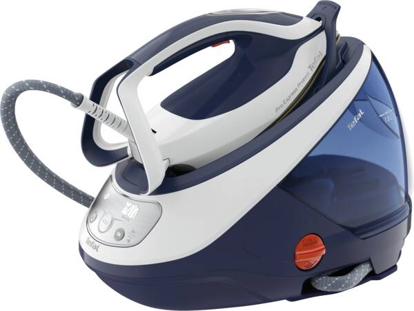 Tefal Dampfbügelstation GV9221E0 Pro Express Protect Blau-Weiss