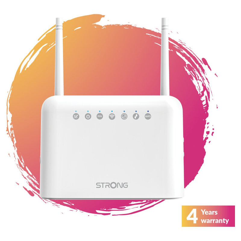 Strong Router 350 4G LTE, WLan, weiss