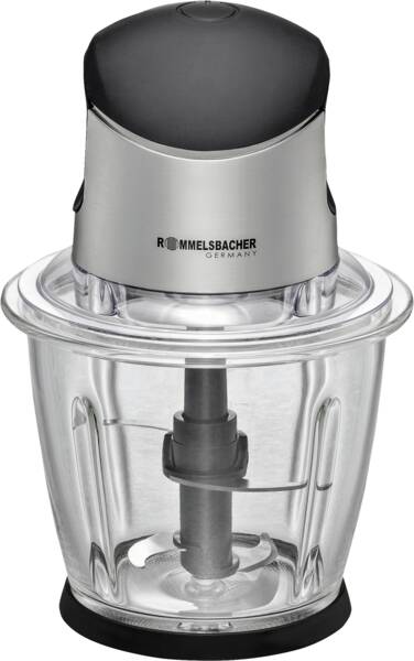 Rommelsbacher Zerkleinerer MZ 500 Edelstahl-Schwarz
