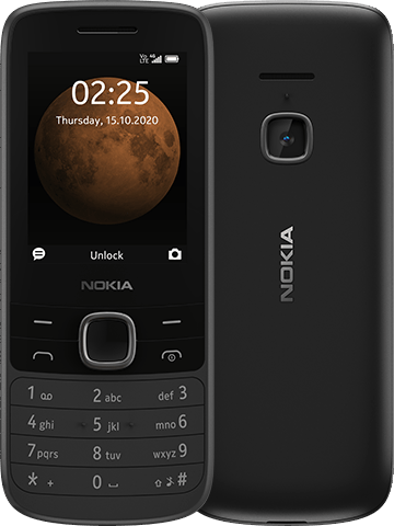 Nokia 225 Dual Sim 4G schwarz