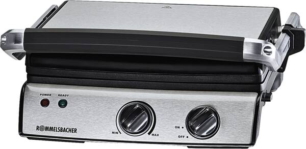 Rommelsbacher Kontaktgrill KG 2020 Edelstahl