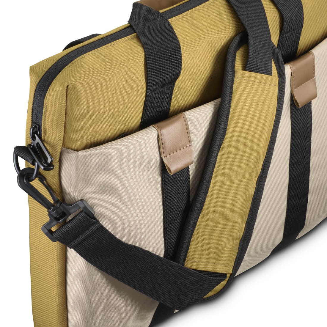 Hama Laptop-Tasche "Silvan", nachhaltig, von 40 - 41 cm (15,6" - 16.2"), Curry