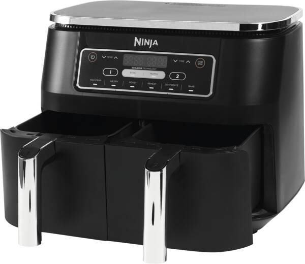 Ninja Doppel-Heißluft-Fritteuse AF300EU Schwarz