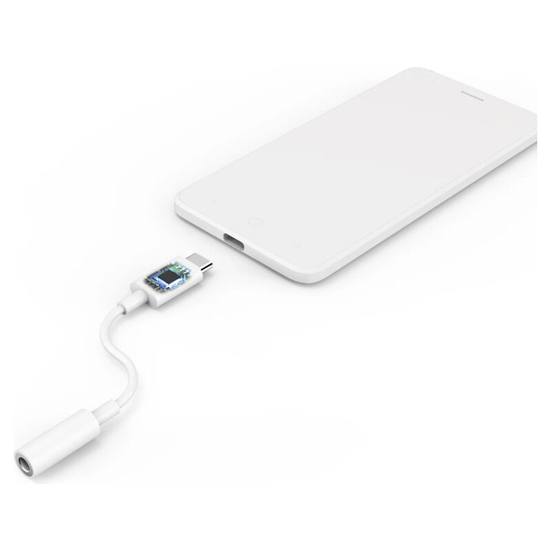 Hama USB-C-Adapter, 4 pol. USB-C Stecker 3.5 mm-Klinken-Buchse, Weiss