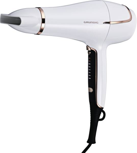 Grundig. Haartrockner HD 7880 Weiss-Rosegold