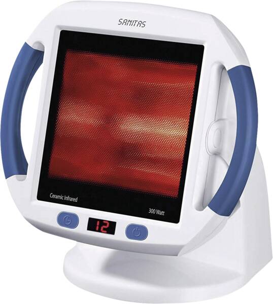 Sanitas Infrarot-Lampe SIL 45 Weiss-Blau