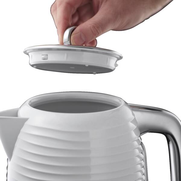 Russell Hobbs Wasserkocher Inspire White Wasserkocher Weiss